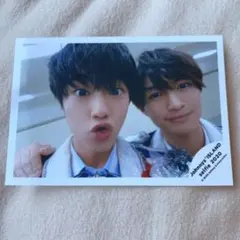 美少年 佐藤龍我 那須雄登 公式写真 セルフィー