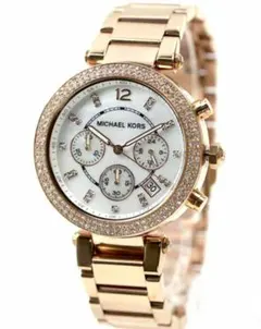 MICHAEL KORS 39MM MK5491　ローズゴールド　クロノグラフ