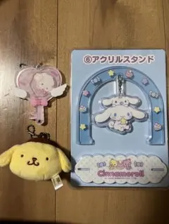 サンリオ　３点セット　シナモロール　ポムポムプリン　こぎみゅん