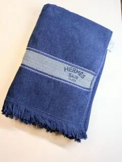HERMES ビーチタオル エルメス フランス製 ストライプ - メルカリ