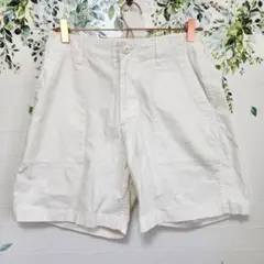 【BAYFLON】 ホワイト ショートパンツ