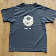 mont-bell クマ Tシャツ 150サイズ 黒