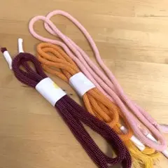 よ*み様 B54⭐️美品　ビーズ　帯締め　まとめ　3点