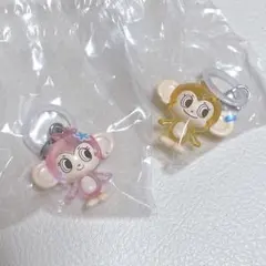 ナルミヤキャラクターズ めじるしアクセサリー ガチャ ルッキー ミンキー セット