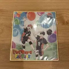 ハイキュー!! FAN PARK ミニ色紙 日向翔陽 影山飛雄 - メルカリ