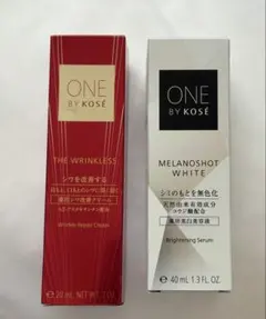 ONE by KOSÉ ザ リンクレス・メラノショットホワイト2点セット
