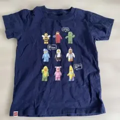 ユニクロ LEGO ミニフィギュア 着ぐるみ Tシャツ ネイビーのサムネイル