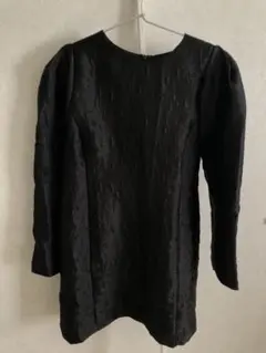 H&M 黒 長袖 トップス Lサイズ