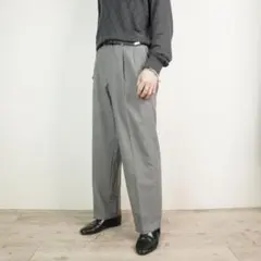 REGAL 2タック ストレートスラックス ウールパンツ グレー /IZ101のサムネイル