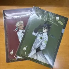 ディズニー　ツイステッドワンダーランド　クリアファイル/カリム、マレウス