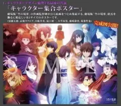 【新品】「劇場版 空の境界 未来福音」Blu-ray/DVD予約特典B1ポスター 新品】「劇場版 空の境界 未来福音」Blu-ray/DVD予約特典B1ポスター