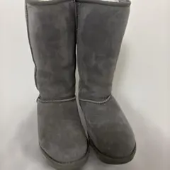 UGG.グレー ムートンブーツ. ロング