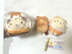 すみっコぐらし　てのりぬいぐるみ　ねこ　まとめ売り　すみっコぐらし焼き