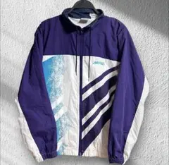 ブランド不明　ナイロンジャケット メンズ　ワイドサイズ　訳あり