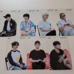 BTS IN THE SOOP 2 クリアカード トレカ 7枚セット