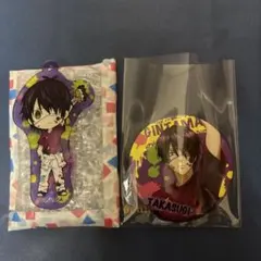 銀魂　高杉晋助　文化祭　3Z 缶バッジ　アクリルチャーム　3年Z組　銀八先生