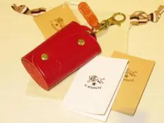 【新品・タグ付き】　イルビゾンテ キーケース　(レッド)