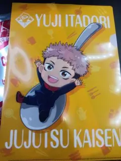 ココス×呪術廻戦コラボ クリアファイル 虎杖悠仁