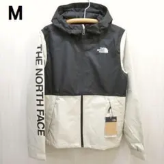 ノースフェイス プリント ミラートン ジャケット M グラベルxブラック