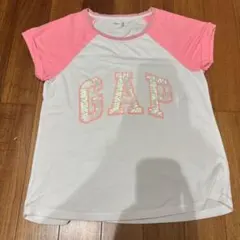 み*様 GapKids スパンコールロゴ 半袖　ピチTシャツ 160cmのサムネイル
