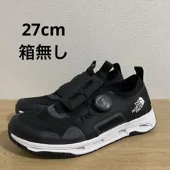 THE NORTH FACE ブラックスニーカー　NF0A40CIKY4-070