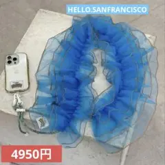 HELLO.SANFRANCISCO 4950円 チュール スマホショルダー
