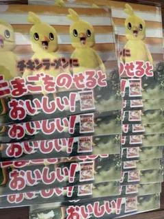 チキンラーメンクリアファイル15枚