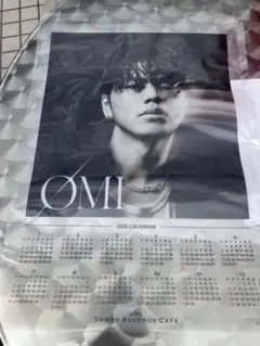 登坂広臣★ ØMIタワレココラボ★スーベニアランチョンマット風クリアポスター