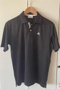 adidas ブラック ポロシャツ M