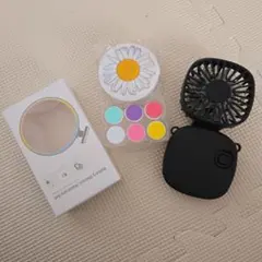 電動爪切りセット　おまけ付き　ハンディファン