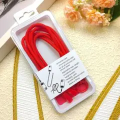 レッド ナイロン ユニバーサルロープ