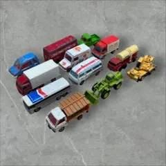 OLDトミカ日本製まとめジャンクLPガス赤帽ミゼット車当時物