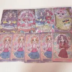 名探偵プリキュア　カードグミ　9枚