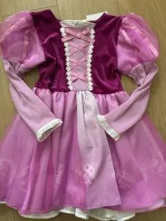 【タグ付き未使用】バースデイ　リトシー　ワンピース ラプンツェル　100