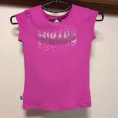MIKANO ストーン装飾 半袖Tシャツ