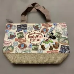 ディズニー　スーベニア　ランチケース フード＆ワインフェスティバル