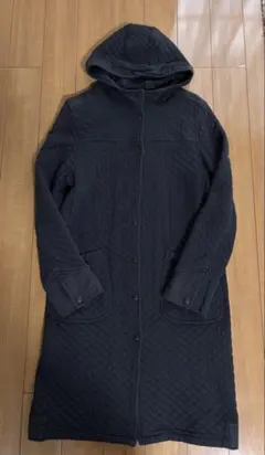 ARMEN アーメン＊コットン キルティング フードコート ネイビー サイズ1