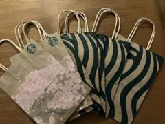 スターバックス ショップ袋 6枚セット