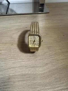 SEIKO Excelline ゴールド クォーツ時計
