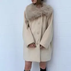 EMODA　オーバーダブルカラーミディコート