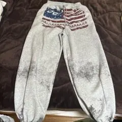 アメリカ国旗デザイン ジョガーパンツ