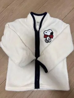 【美品】PEANUTS スヌーピー フリースジャケット 100cm