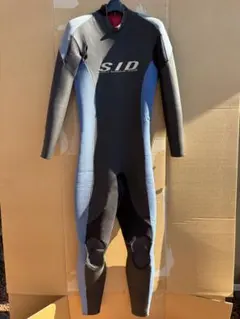 S.I.D. ウェットスーツ グレー/ブルー　サイズLかLL程　ジャンク品
