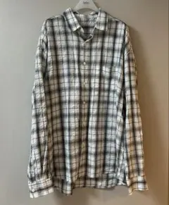 nugu チェックシャツ