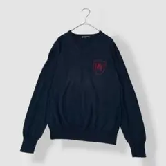ビューティーアンドユース ユナイテッドアローズ Ｖネック ロンT ネイビー S