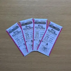 Once Upon a Time チケット 4枚セット