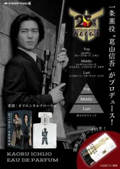 仮面ライダークウガ 一条薫 香水 ムエット 試香紙
