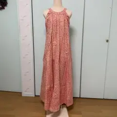 Noanoa Hawaii サコッシュドレス 人気 ウニ柄　ロングワンピース S Noanoa Hawaii サコッシュドレス 人気 ウニ柄 ロングワンピース