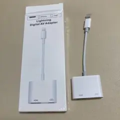 HDMI変換アダプター ライトニングケーブル