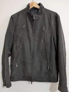 COMME CA ISM BG スエード ジャンパー